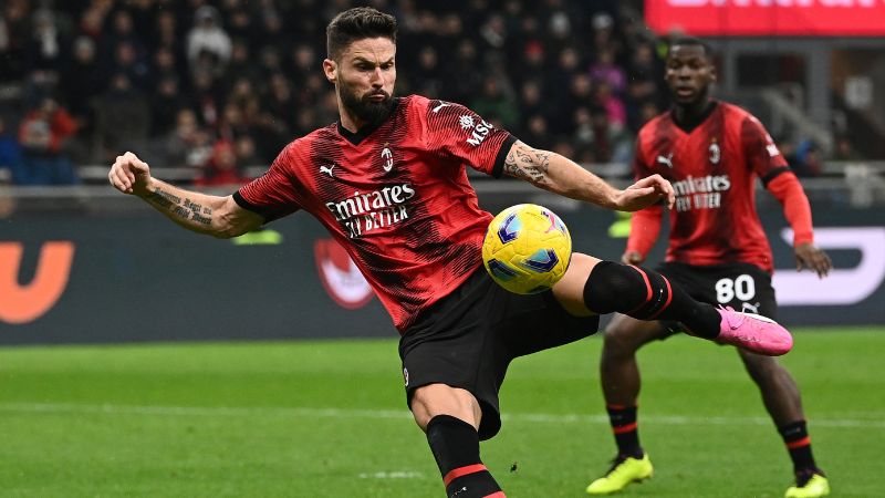 Se maneja que el destino del delantero francés del AC Milan, Olivier Giroud, es el equipo Los Angeles FC de la MLS.