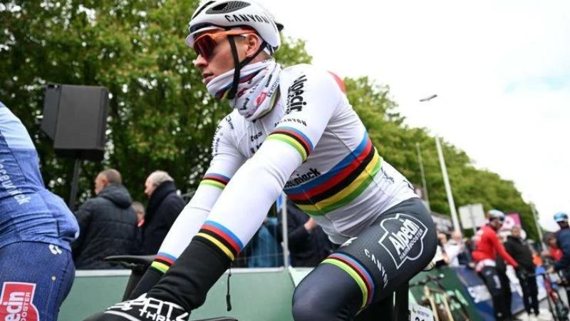 Mathieu van der Poel competirá en ruta, pero no en montaña de los Juegos Olímpicos de París 2024.