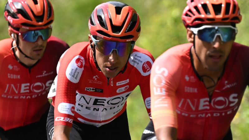 El ciclista colombiano, Egan Bernal, es baja para los Juegos Olímpicos de París-2024 por decisión del Team Ineos.