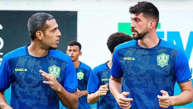 Eddie Hernández y el brasileño Matheus da Silva, son parte de la zona explosiva de Potros de Olancho FC para la temporada 2024-2025.