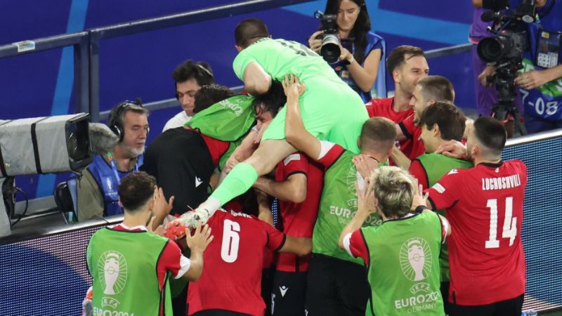 Los jugadores de Georgia recibirán un premio de 10 millones de dólares por clasificarse a cuartos de final de la Eurocopa.