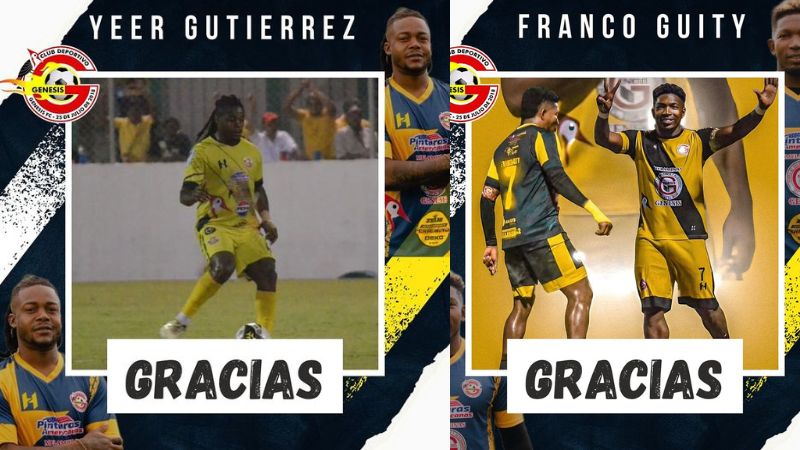 Yeer Gutiérez pasó a Marathón, mientras Franco Guity fue descartado para el siguiente campeonato.