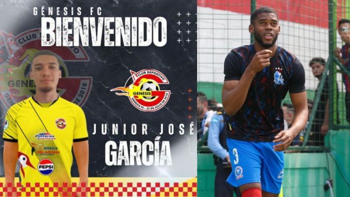 Junior García ya fue presentado por Génesis Comayagua y está cerca del club el olmpista, Elvin Casildo.