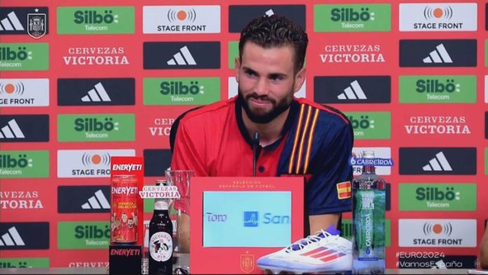 El defensa español Nacho asegura que está concentrado en la Eurocopa.