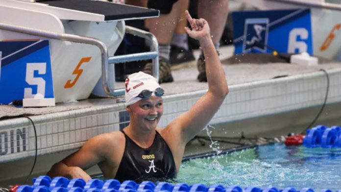 La nadadora estadounidense Kensey McMahon fue suspendida por cuatro años por dopaje.