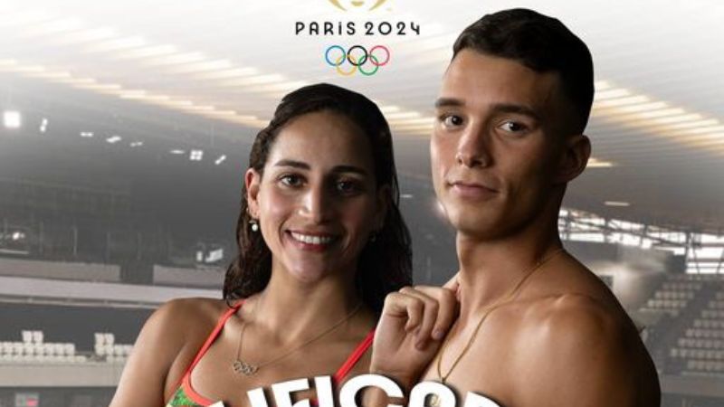 Los nadadores Julimar Ávila y Julio Horrego, se suman a los hondureños que estarán en los Juegos Olímpicos de París 2024.