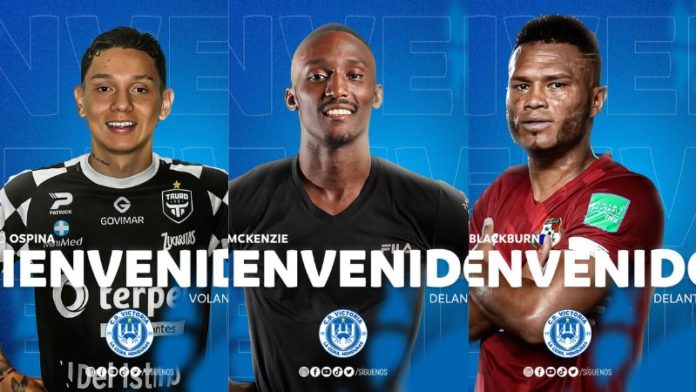 Diego Ospina, Aldair Mckenzie y Rolando Blackburn, son los tres refuerzos extranjeros que anuncia Victoria para el torneo de Apertura 2024.