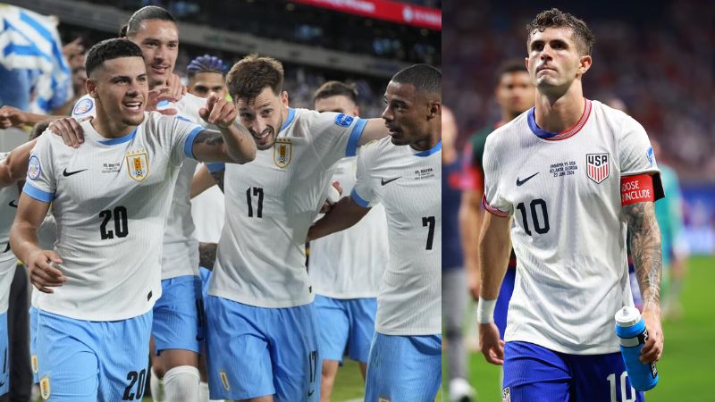 El favorito Uruguay tiene en sus manos el futuro de Estados Unidos en la Copa América.