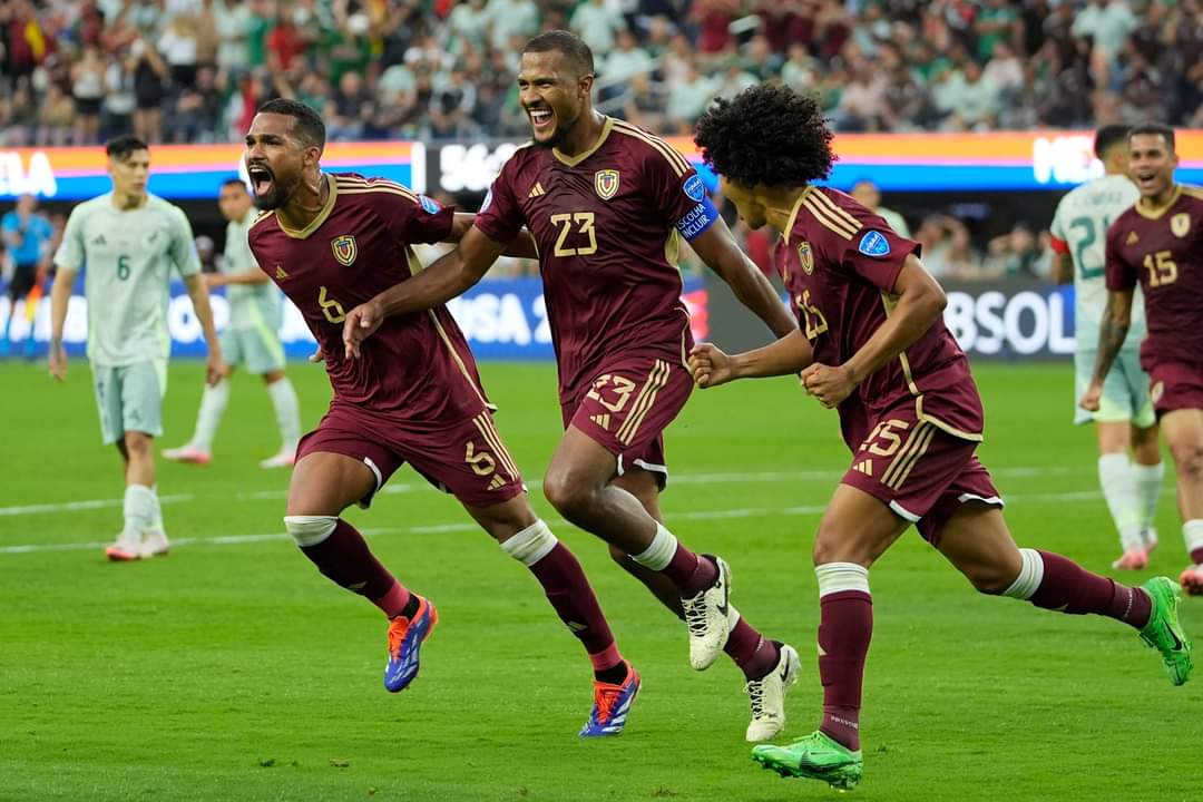 Los venezolanos se clasificaron a cuartos de final de la Copa América.