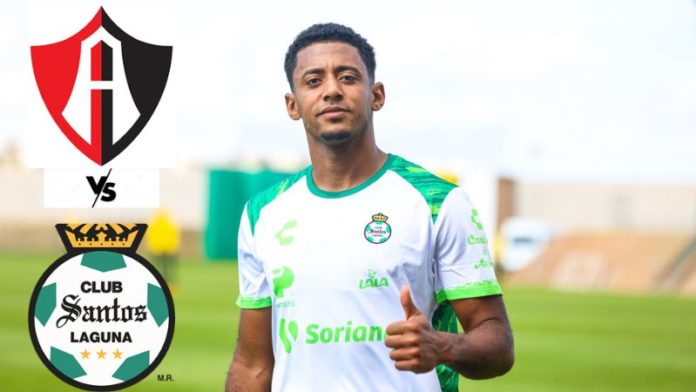 El delantero hondureño, Anthony "Choco" Lozano, va en la lista del Santos Laguna que este martes enfrentará al Atlas.