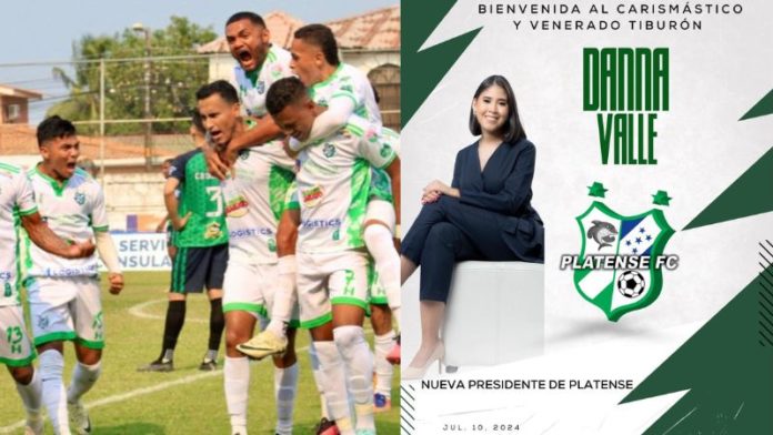 El Platense presentó a su nueva presidenta, la joven Danna Valle, quien tiene la misión de regresar al club porteño a la Primera División.