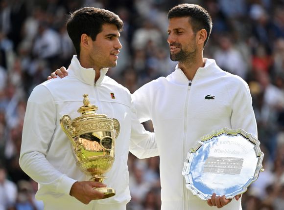 Carlos Alcaraz Novak Djokovic