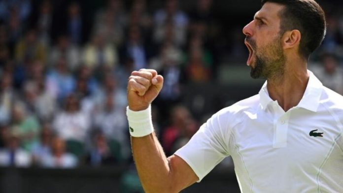 El tenista serbio Novak Djokovic, sufrió más de la cuenta en su partido de segunda ronda de Wimbledon.