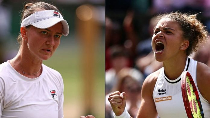 La italiana Jasmine Paolini y la checa Barbora Krejcikova jugarán el sábado la final de Wimbledon.