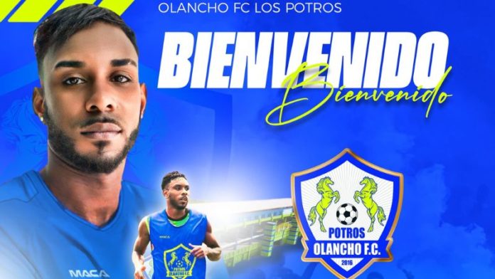 El equipo Potros de Olancho FC presentó a su tercer brasileño para el torneo de Apertura 2024, brasileño, Jairon Santos De Oliveira Filho.