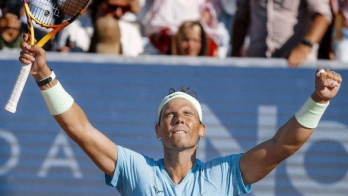 Rafael Nadal se clasificó este sábado para una nueva final, en el Torneo de Bastad (Suecia).