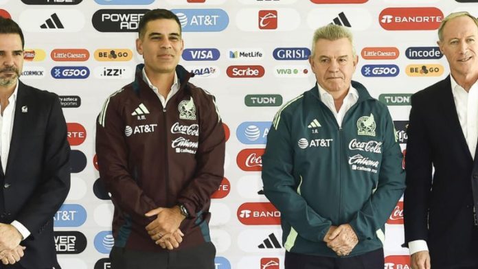 Rafael Márquez y Javier Aguirre fueron presentados como los nuevos técnicos de la selección de México.