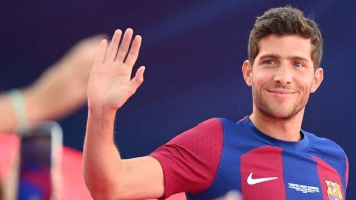 Sergi Roberto le dijo adiós al Barcelona, después de 14 temporadas de vestir la camisa azulgrana.