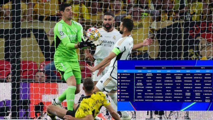 El Real Madrid, vigente campeón de la 'Champions', jugará en el Santiago Bernabéu contra el Borussia Dortmund, en la repetición de la última final en Wembley.