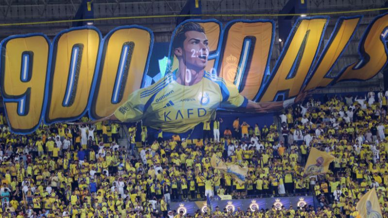 Los aficionados del equipo saudí Al-Nassr, siguen confiando en Cristiano Ronaldo.