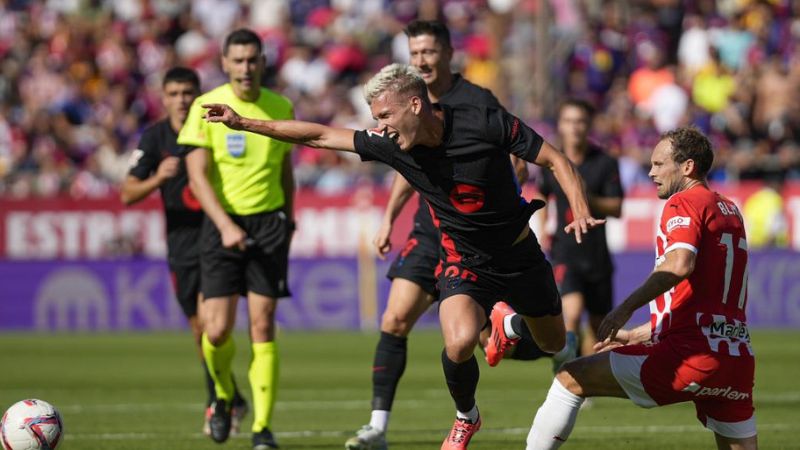 Dani Olmo está adaptado al Barcelona, anotando tres goles en igual cantidad de partidos.