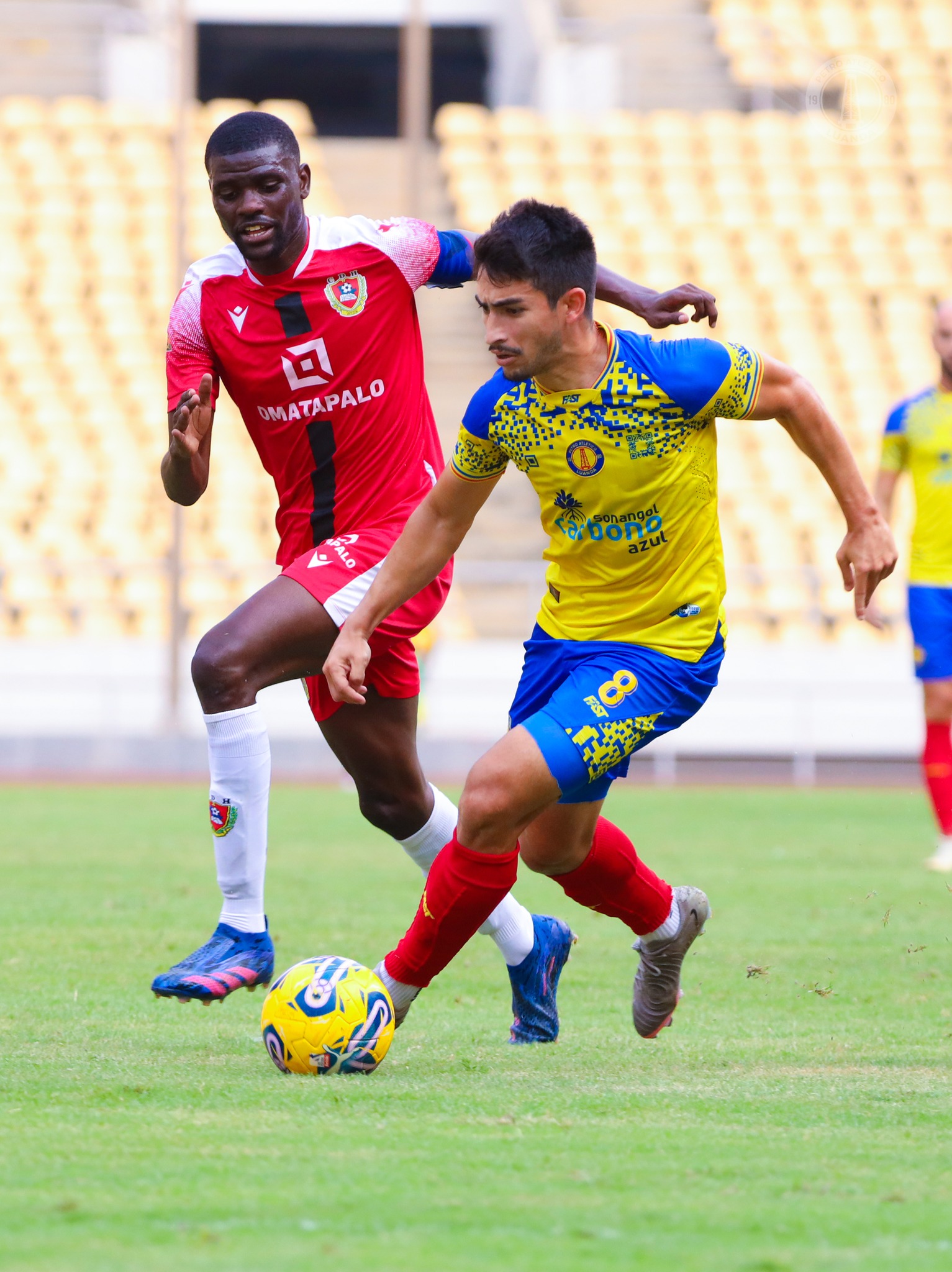 Jonathan Rubio estuvo bien activo en el encuentro que le ganaron al Clube Desportivo da Huila.