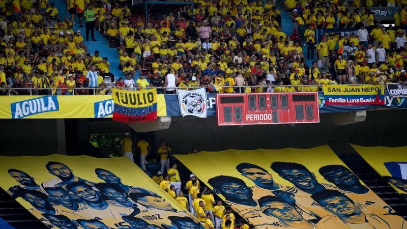 La sanción es de reducción de aforo equivalente al 25 % en las tribunas ubicadas detrás de los arcos.