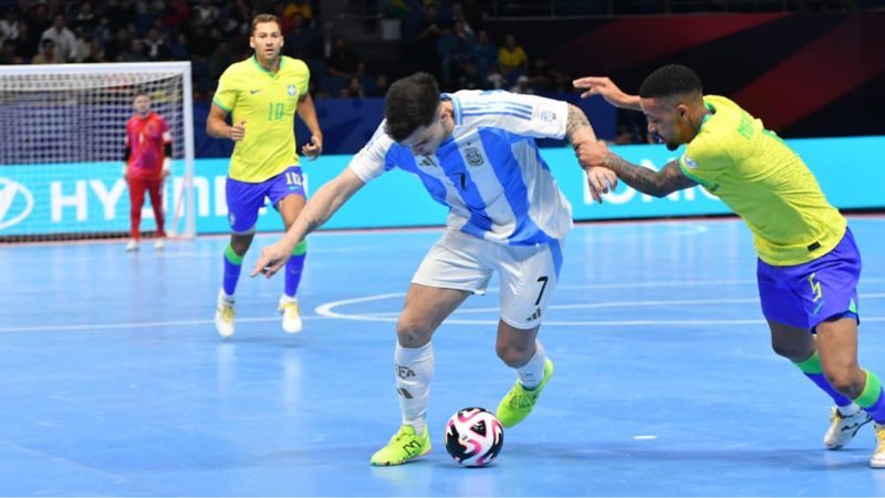 Brasil venció en la gran final 2-1 a Argentina, en un partido disputado de principio a fin.