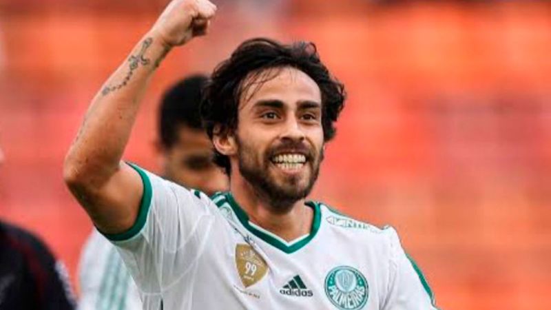 El chileno Jorge Valdivia destacó con el equipo Palmeiras de Brasil.