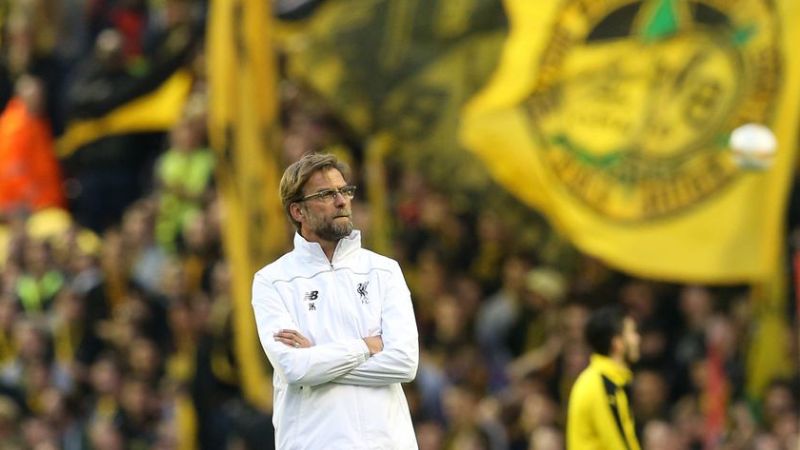 Afición del Dortmund censura la llegada de Klopp a Red Bull.