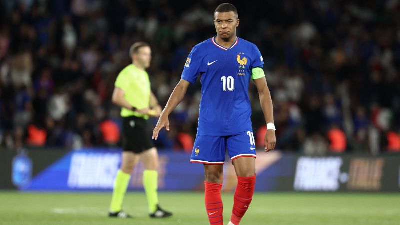 Kylian Mbappé se perderá los partidos contra Israel y Bélgica del mes de octubre.