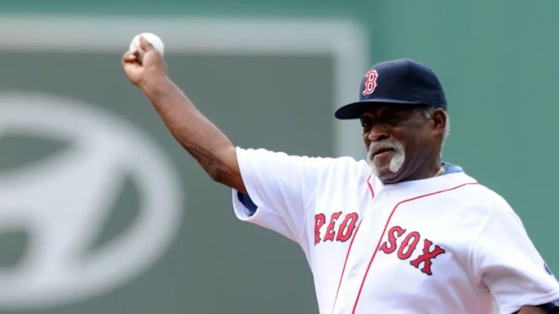 Los Medias Rojas de Boston introdujeron en su Salón de la Fama a Luis Tiant.