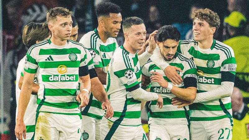 El Celtic obtuvo un importante triunfo en casa frente al RB Lepizig, por la Champions.