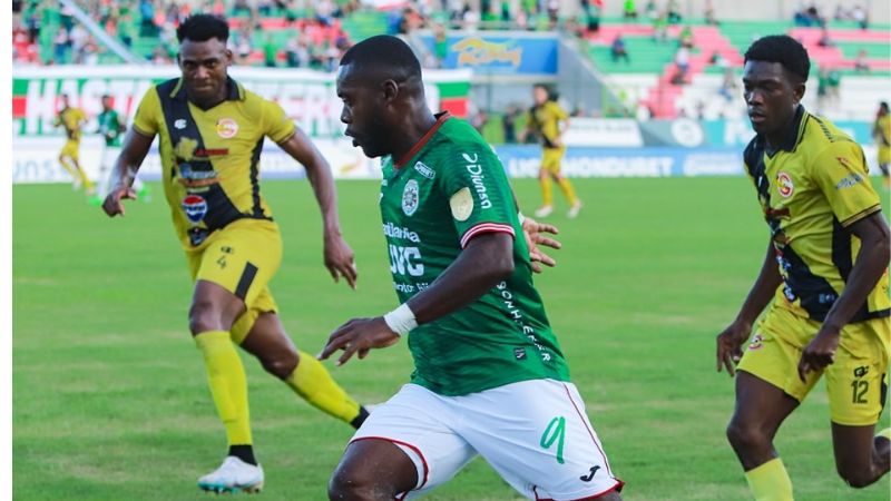 Marathón no pudo pasar el sábado del empate a un gol con Génesis Comayagua.