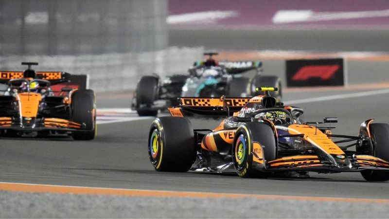 El australiano, Óscar Piastri (McLaren), ganó la carrera esprint del Gran Premio de Fórmula 1 de Qatar.