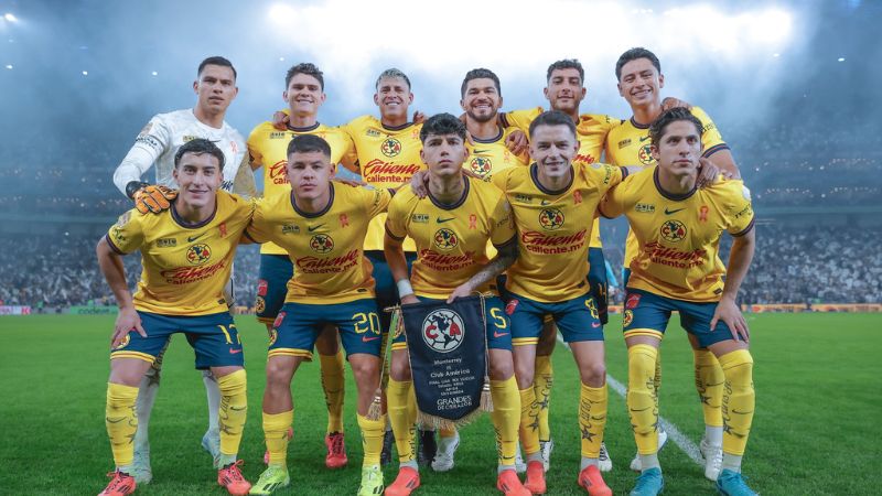 Este América es de historia en el fútbol mexicano con el tricampeonato.