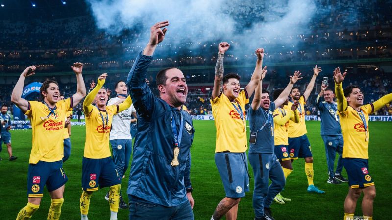 El técnico brasileño André Jardine ha hecho historia con el equipo América de México.