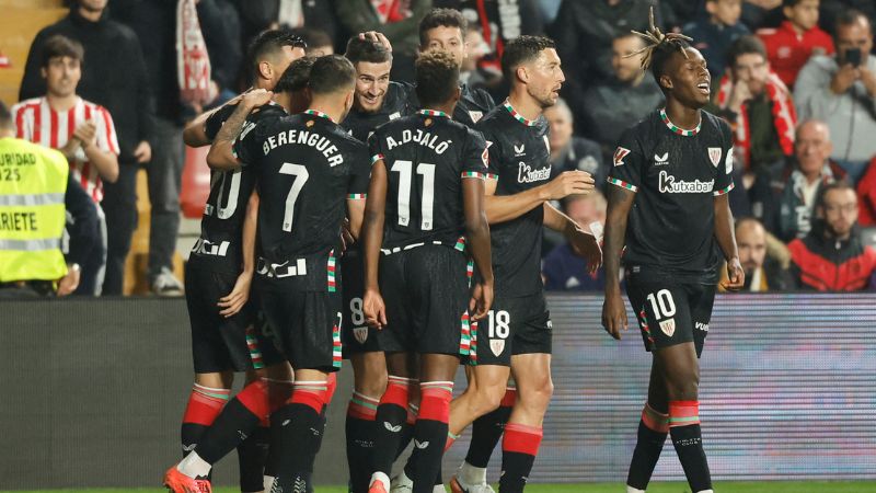 El Athletic Club Bilbao será el rival del Real Madrid en el partido adelantado de este miércoles por la Liga de España.