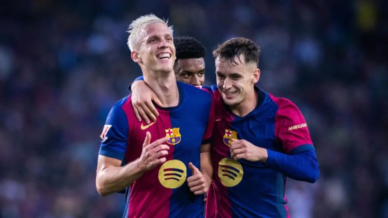 El Barcelona podría perder al delantero Dani Olmo.