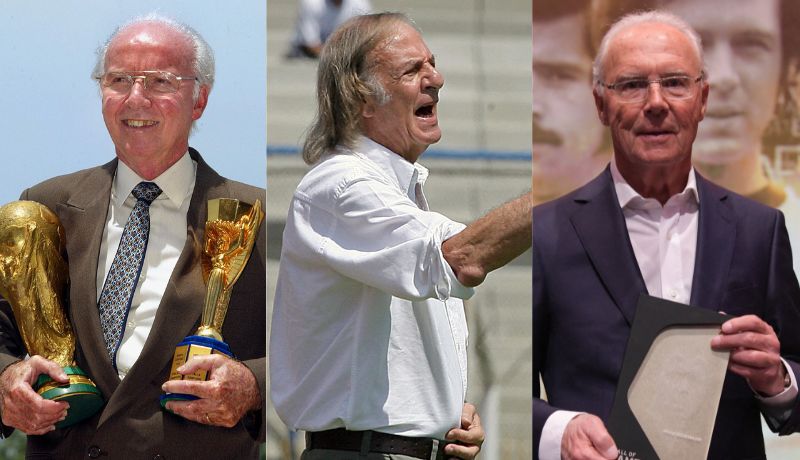 Zagallo, Menotti, Beckenbauer