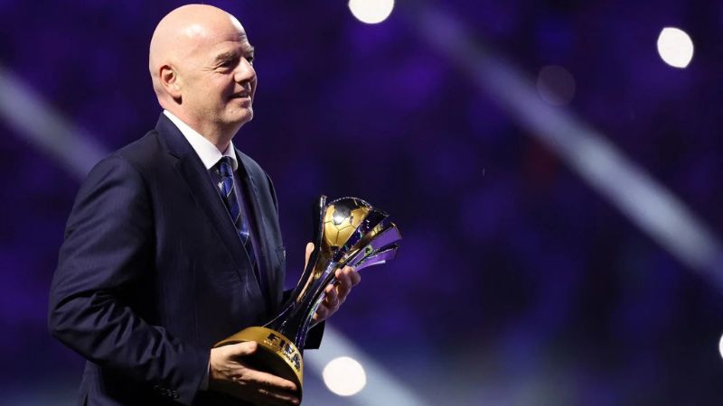 El presidente de la FIFA, Gianni Infantino, es el promotor del Mundial de Clubes.