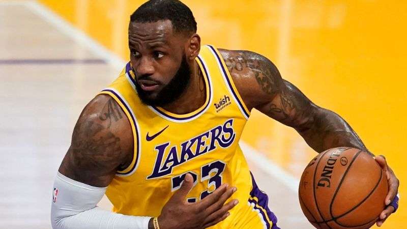 LeBron James es el jugador consentido de Los Angeles Lakers de la NBA.