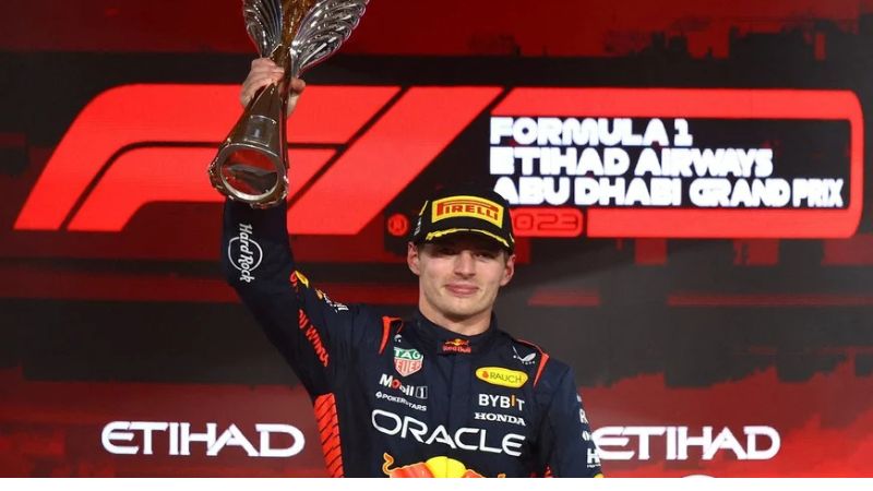 Max Verstappen, de Red Bull, llega como campeón al Gran Premio de Abu Dabi.