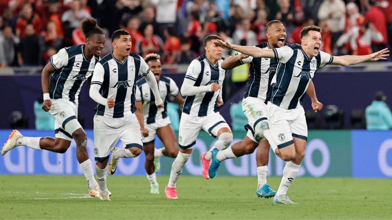 Pachuca es el rival del Real Madrid en la final de la Copa Intercontinental.