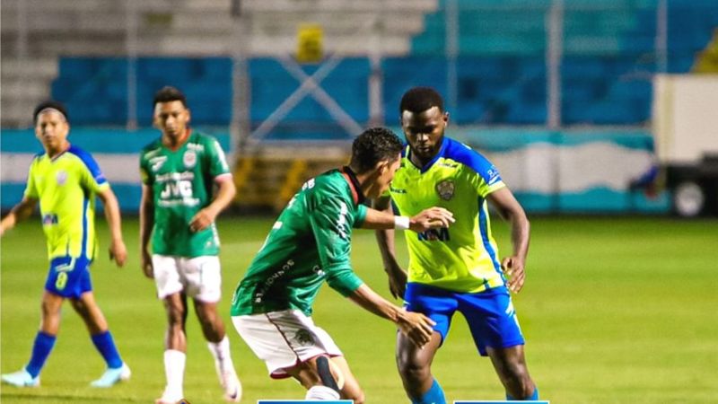 Potros de Olancho FC no pudo aprovechar su localía y cayó 1-2 en el juego de ida del repechaje contra Marathón.