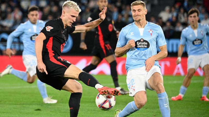 El Barcelona extrañará a Dani Olmo por lo que resta del campeonato español.