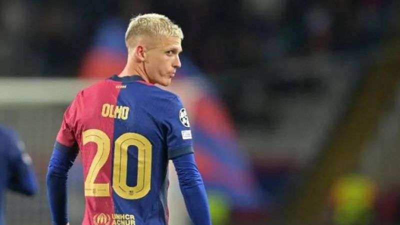 Dani Olmo se empieza a despedir del Barcelona luego de la determinación de LaLiga.