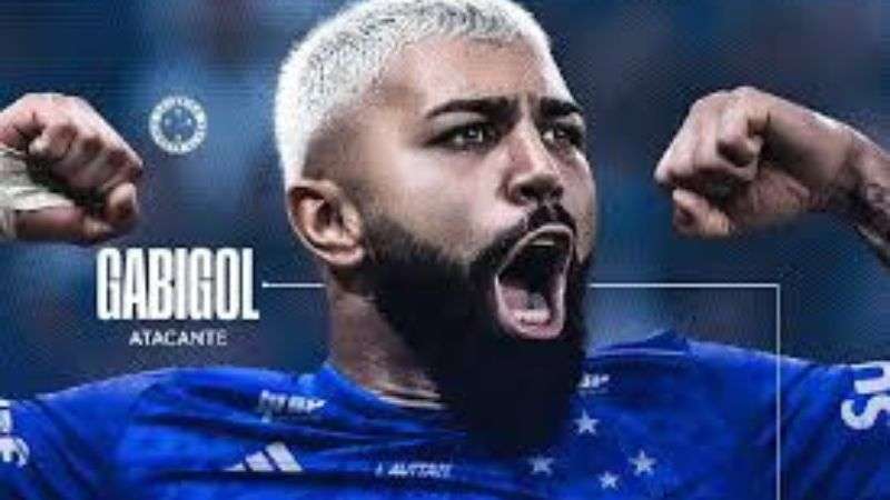 El delantero brasileño, Gabriel 'Gabigol' Barbosa, pasó a ser jugador del Cruzeiro de Belo Horizonte.