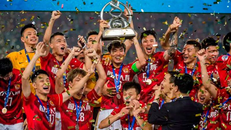 El Guangzhou FC, antiguo campeón de Asia, no podrá jugar profesionalmente.