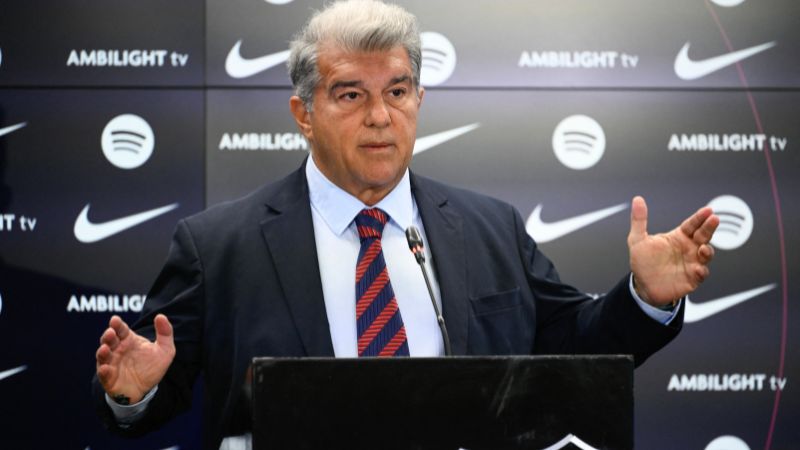 Joan Laporta consideró normal sus gestos previo al partido de la Supercopa contra Real Madrid.